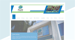 Desktop Screenshot of aguasguariroba.com.br